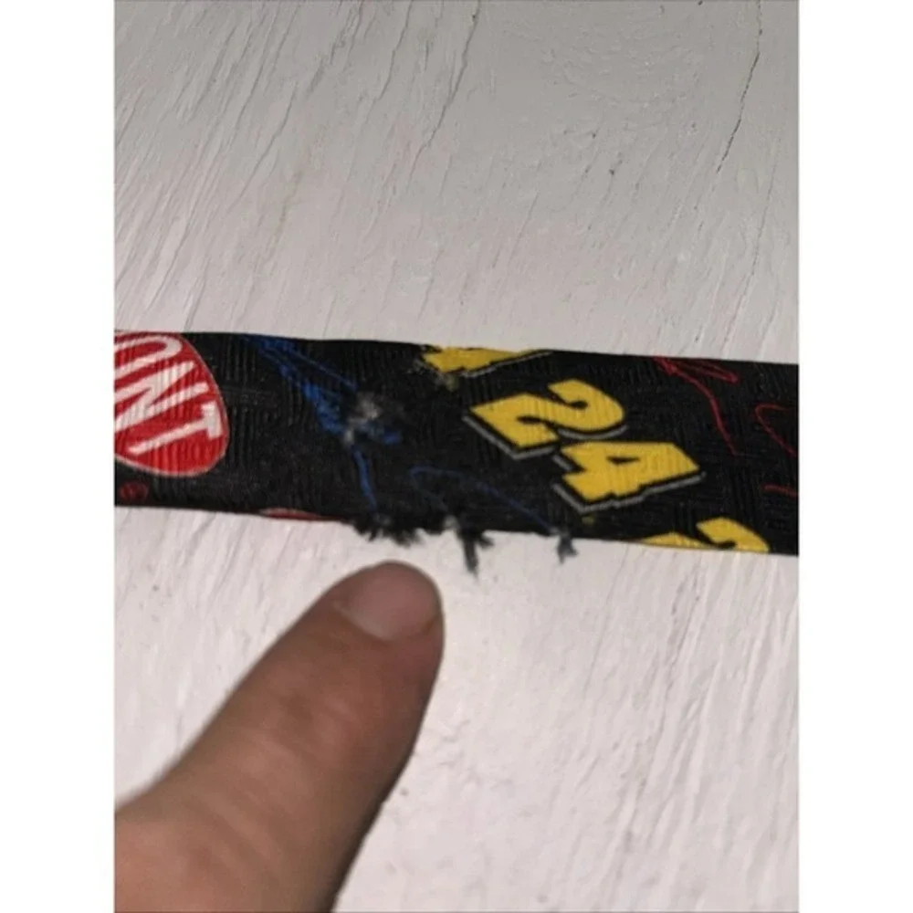 Ralph Marlin Jeff Gordon‎ Dupont #24 Tie Vintage 1990's